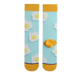 1 Pair Canvas Lattice Plant Art Funny Socks Women Novelty Abstract Cute Socks Women Jacquard Crew Female Calcetines Divertidos