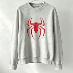 Funny Couples Sweatshirt Spider Hoodie Gift for Him Gifts for Her Birthday Unisex Movie Harajuku Pullover Hallowmas Party Tops