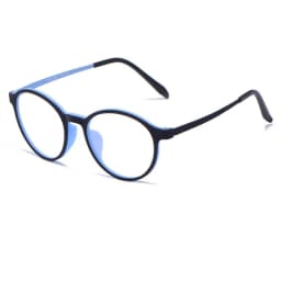 ZIROSAT 3050 Ultralight Titanium TR90 Reading Glasses Retro Round Anti-Blue Ray Eyeglasses Frame Men And Women