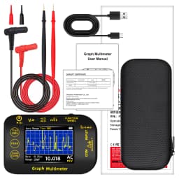 NEW Intelligent Digital Multimeter 20000 Counts Voltage Real-Time Waveform Recording Temperature Test Lithium Battery Voltmeter