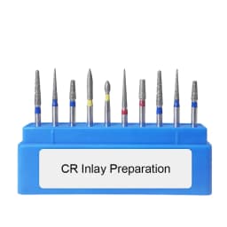 JINGT 1 Box Dental Diamond Burs Drill for High Speed Handpiece Dentist Burs FG Series Dia.1.6mm Dental Material
