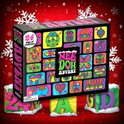 Nee‑Doh Advent Calendar 24Pcs Mini Squish Fidget Toys Christmas Countdown Blind Box Stress Relief Squeeze Decompression Holiday
