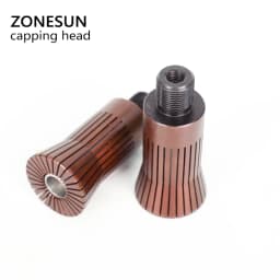 ZONESUN Capping Head for New Perfume Cap Crimping Machine Capper, Metal Cap Press Machine Capping Machine