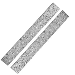 50cm Long Hand Forge Damascus Steel Blank Billets Blank Blade Making Bar Stainless Hardened HRC59