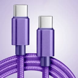 66W 5A Nylon 1m 2m 3m USB C To Type C Fast Charging Cable for Iphone 15 16 Pro Max Samsung S24 Xiaomi OPPO Charging Cable
