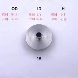 Stainless Steel Router Template Guide Bushings Engraving Machine Electric Router Copying Collar
