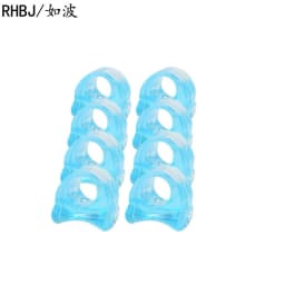 2/4/8pcs Separator Feet Care Protector Silicone Toe Orthopedic Products Bunion Corrector Hallux Valgus for Foot Care Pedicure
