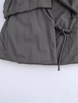 Upgraded Thick Wrap Front Tie Padded Jacket Kimono Style Collar Long Sleeve Loose Warm Daily Women Coat 2026 Winter Cotton Coats