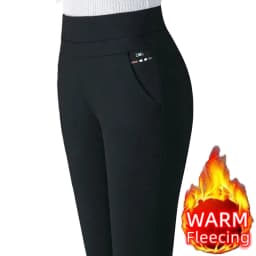 Thin & Thick Warm Winter Pencil Pants Womens Snow Plush Strench Lady OL SkinnyTrousers Femal Thichen Slim Clothing Leggings
