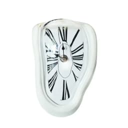 2023 New Novel Surreal Melting Distorted Wall Clocks Surrealist Salvador Dali Style Wall Decororation Home Garden Clock