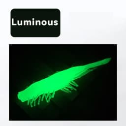 60mm 98mm Soft Silicone Bait, Biting Shrimp Carp Bass, Pike Fishing Lure Gamba Gambas Gambita Lure,Sea Worm Swimbait Rockfishing