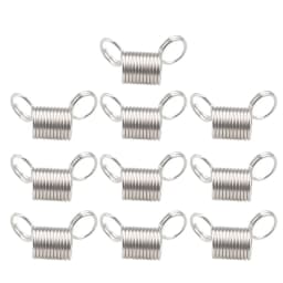 Essential Jewelry Making Tool Stringing Bead Stoppers Spring End Fasteners Alloy Material Perfect for Beading Bracelets