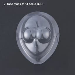 1/12 1/8 1/6 1/4 Head Clear Silicone Wig Cap Protection Cover Makeup Transparent Protection Cover for BJD Doll 2023 new