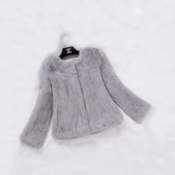 2023 New Real Full Pelt Rabbit Fur Coat 100% Pure Whole Skin Rabbit Fur Jacket Factory Wholesale Retail Discount WFP820