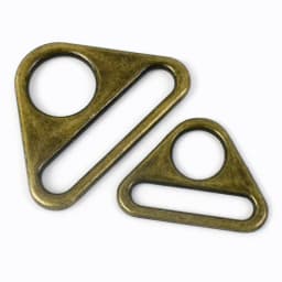 10Pcs Deepeel 20-50mm Metal Triangle Ring Belt Buckle Bikini Adjust Clasp Hook Clasps for Bra Strap Bag Webbing DIY Accessories