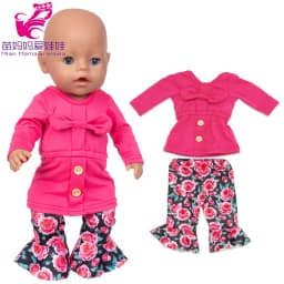 Doll Clothes Tutu Dress Lace 43 Cm for 18 Inch Girl Doll Casual Outfits Toys Wear
