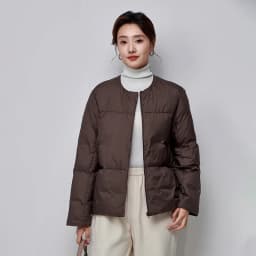 Schinteon Women Down Jacket Simple Solid Color Autumn Winter Warm Outwear Light White Duck Down Coat 2024 New