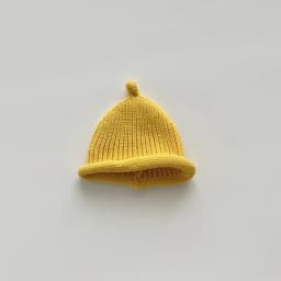 Cute Baby Knitted Pullover Cap 3-24M Kids Solid Color Woolen Hat Boys Girls Toddler Winter Warm Crochet Bonnet Children Beanies