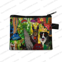 Cute Pug Dog Pattern Coin Purses Women Lovely Pet Animal Mini Wallet Ladies Key Credit Card Bag Small Lipstick Bags Gift