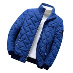 Down Cotton Coat Man 2026 New Autumn Winter Fashion Warm Cotton-Padded Short Stand-Up Collar Casual Cotton-Padded Jacket
