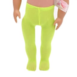 43cm Doll Clothes Silk Stocking Leggings Yoga Pants Elastic Tights Candy Color Pantyhose Fit 18Inch Girl Dolls Accessories Toys