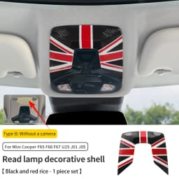 Reading Light Frame Trim Cover For Mini Cooper F65 F66 E/SE J01 EV Aceman J05 U25 Countryman ABS Car Interior Decor Accessories