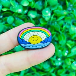 1-23Pcs Parrot Aloha Hawaii Summer Vibes DIY Kids Shoes Button Charms Hula Flowers PVC Buckle Clog Decorations