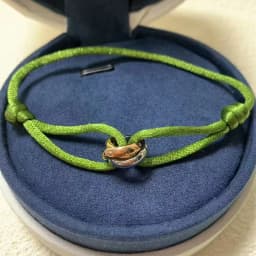 925 Silver Three Ring Tricolor Cross Couple Bracelet. A Holiday Gift with Adjustable Colors and Sizes. Never Fade. Non Allergic