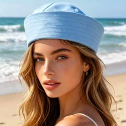 Sailor hat and scarf suit Navy Hat Unisex Captain Hat Navy Marine Hat For cruise lines, adult parties, Navy, cosplay, Outdoor