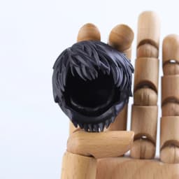 OB11 GSC Doll Hair Replacement Head Shell Hairstyle Japanese and Korean Hair Color Parts for Obitsu11 1/12 BJD Doll Accessories