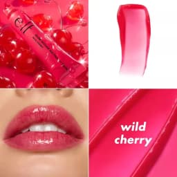 E.l.f Squeeze Me More Lip Balm Duo Lip Gloss Mango-Watermelon Bubblegum-Cherry Mint-Chocolate Two Tone Set with 3 Combinations