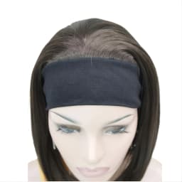 Natural Short Bob Wig with Adjustable Headband – Stylish Synthetic Wig for Women | Lightweight & Tangle-Free