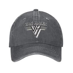 Van Halen 5150 Logo Denim Fabric Cap Casual Baseball Caps Adjustable Hat Summer Unisex Baseball Hats