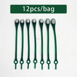 12 Pcs Silicon Elastic Laces Sneakers Shoelaces Without Ties Rubber Band for Casual Shoes Men Women Sport Shoes Lazy Accessories