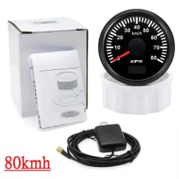 HD 52MM GPS Speedometer 30/60/80/120/200 Km/h Boat Car Truck Speed Gauge Meter 7 Color Backlight With GPS Antenna 9-32V