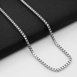 Thickness 2mm-4mm 304 Stainless Steel Link Chain Necklace Silver Color Link Classic Curb Chain for Men Women Jewelry Findings
