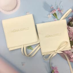 100pcs 8x8cm Customized Logo Microfiber Velvet Jewelry Pouch Small Gift Packaging Organizer Bags Luxury Jewelry Drawstring Bag