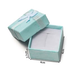 1Pcs High Quality Jewelry Gift Box Square/Rectangle Case for Ring Necklace Earring Bracelet Packaging Display