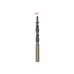 1pc HSS Cobalt Coated Twist Step Drill Bits 8-4/9-5/10-5/10-6/12-8mm Woodworking Tool For Manual Pocket Hole Jig