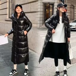 New 2025 Hooded Parkas Winter Warm Down Jacket Women Long Parkas Winter Coat Waterproof Cold Puffer Jacket