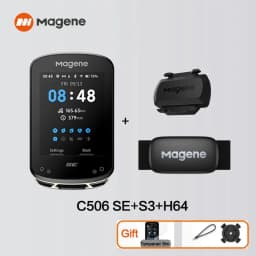 Magene GPS Bike Computer C506 SE Navigation WiFi Speedometer Cycling Digital Stopwatch 2.4 Odometer Bluetooth Ant Indoor