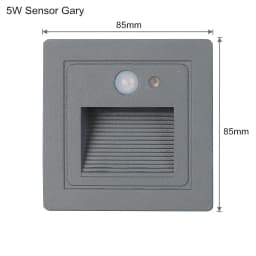 Sensor 5W Waterproof Wall Lamps IP65 Stairs Light Operated For Room Hallway Pathway Toilet Night Security AC110V 220V