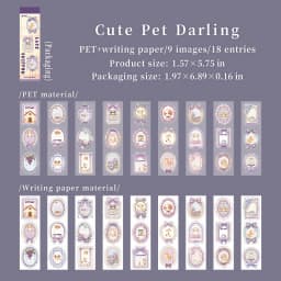 Journal GO 18pcs Lace Chiffon Stickers Vintage Scrapbooking Decorative Decals Planner Card Craft Making Retro Materials
