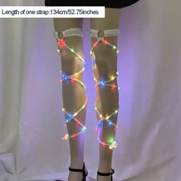 Disco Luminous Flashing Noodles Headband Light up Braid Headband Women Bar Club Night Show Headwear Supplies