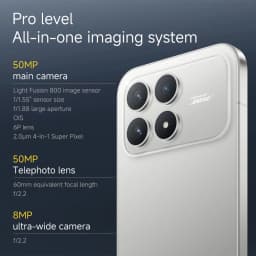 Original POCO F8 Pro Global Version 5G Smartphone Snapdragon 8 Elite 6.59" AMOLED Display 50MP 6210mAh Battery 100W HyperCharge