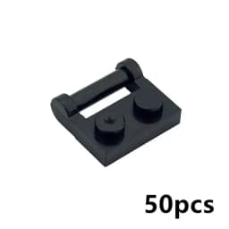 Compatible 63868 92280 60478 18649 MOC Part Assemble Plate Special 1x2 with Handles Thin Brick Clip DIY Building Block Kid Toy