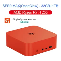 Beelink SER9 Pro SER10 Max Ubuntu Windows 11 OpenClaw Preinstalled AMD Ryzen 7 HX370 HX470 32GB RAM 1TB NVMe SSD Wifi6 Gaming PC