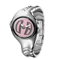 Y2K Digital Men's Watch Twisted Technology Dual-Display Vintage-Futuristic Style Timepiece Unique Metal Men's Quartz Wristwatch