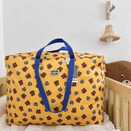 Large Capacity Quilt Storage Bag Baby Items Waterproof Mommy Travel Bag Family Clothing Diapers Organizer Cute Kids Storage Bag