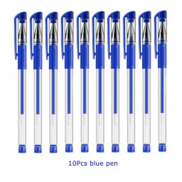 5/23pcs/set Gel Ink Pen Fine Point Gel Pens Refill Ballpoint Pen 0.5mm for Japanese Office School Cute Kawaii Stationery Supply